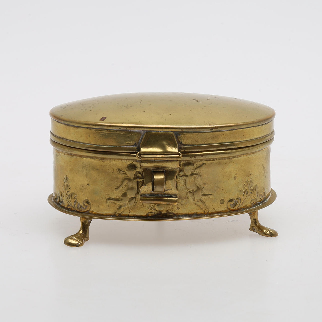 CAJA, SUECIA, BARROCO, LATÓN.