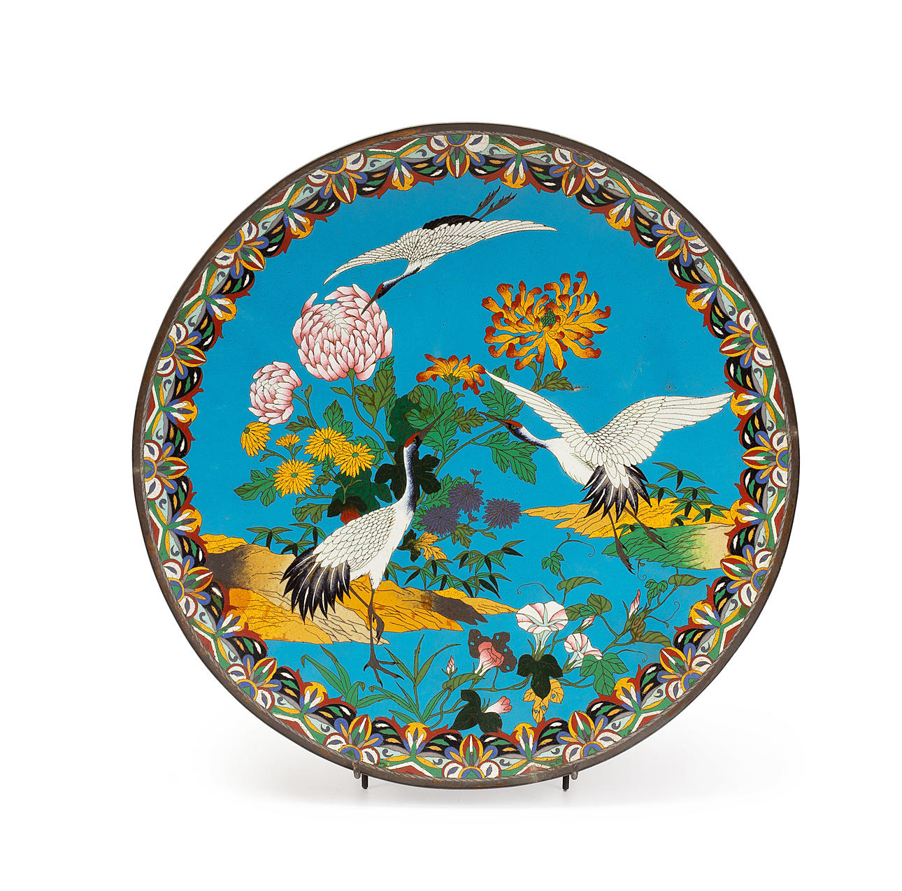 FAT, Japan, cloisonné, ca 1900.