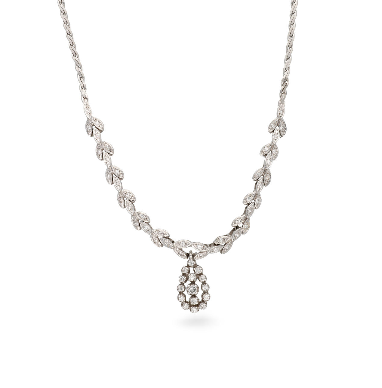 Diamant choker, 1900-talets mitt.