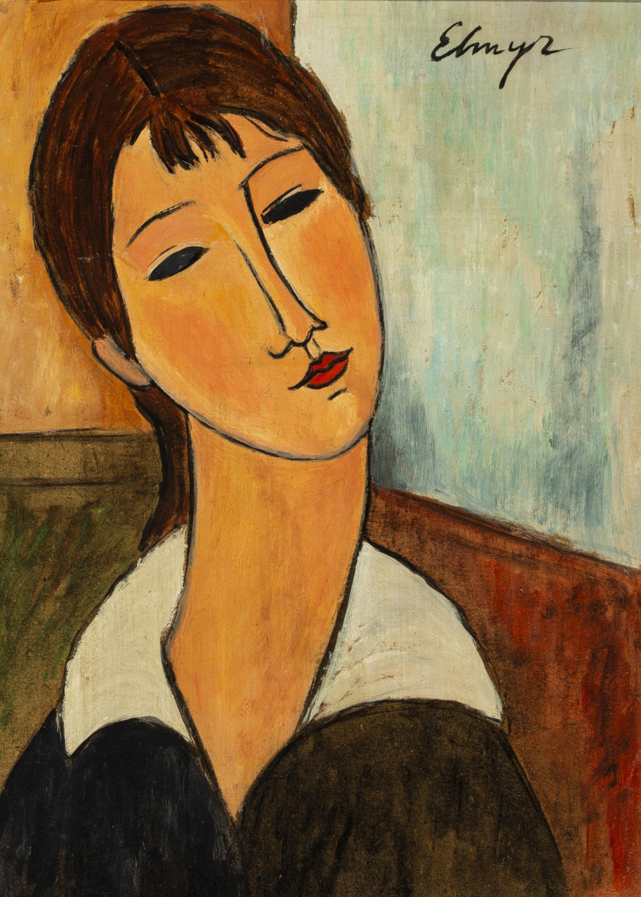 ELMYR DE HORY. Tribute to Modigliani.