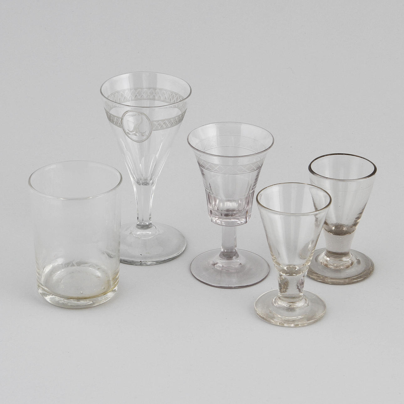 GLAS, 5 st, 1800-tal.
