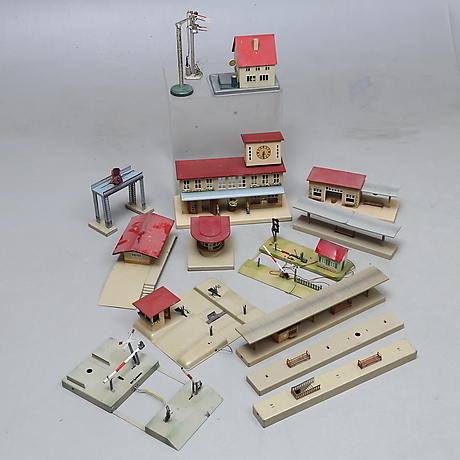 🚂 Passerelle Métal Kibri Pour Train Miniature – époque 3, 26x13 Cm, Très Bon état