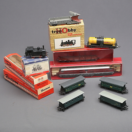 Lot 5 Wagons Voyageurs Rivarossi – Réf 9584 à 9589 – Échelle N – Occasion – Train US
