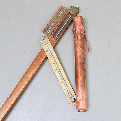 BAROMETER, Pistor & Martins, Berlin, and THERMOMETER, Cary, The Strand ...