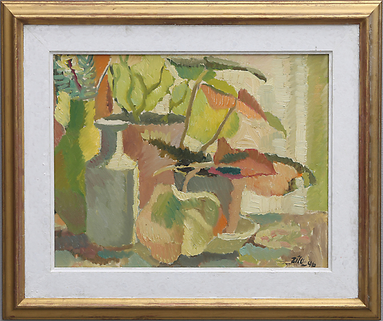 GUNNAR ZILO. STILLEBEN. Konst - Måleri - Auctionet