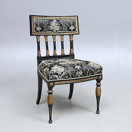 STOL, sengustaviansk, 1700-/1800-tal. Möbler - Fåtöljer & Stolar ...