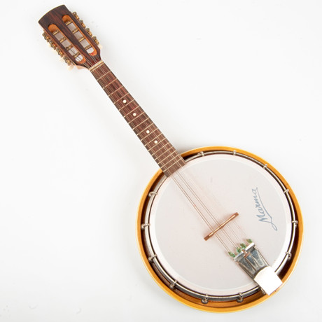 BANJO, Marma, 8 strängad. Samlarföremål - Musikinstrument - Auctionet