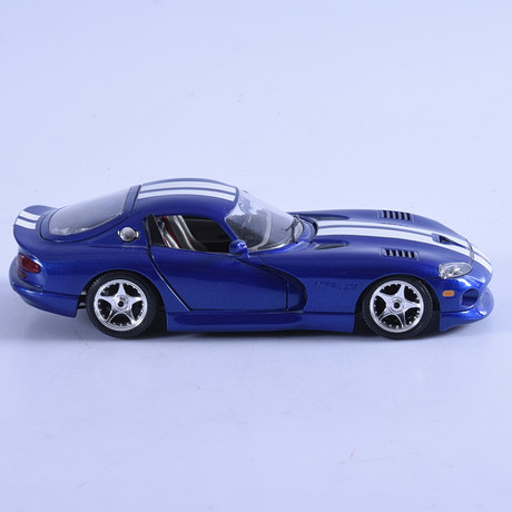 AUTOart 1:18 Dodge Viper ACR Année de construction 2017 billet argent métallique / noir / rouge