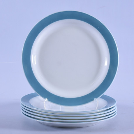 PLATES, 6 pcs, Pyrex, USA. Ceramics & Porcelain - European - Auctionet