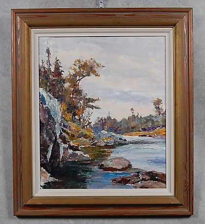 JOHAN BLADH. 1893-1976, olja på duk, signerad, daterad. Konst - Måleri ...