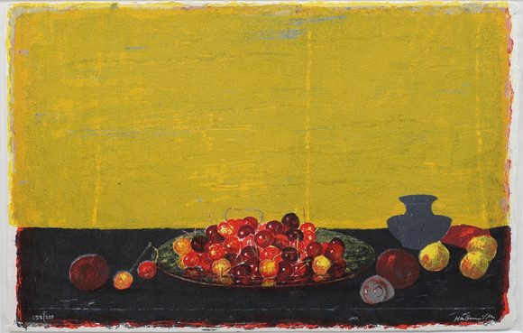 MAC HAMILTON. Still life, color lithograph no. 158/220, signed. Art ...