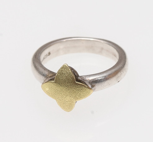RING, silver & 18k guld, Pia Rauff, Danmark. Smycken & Ädelstenar ...