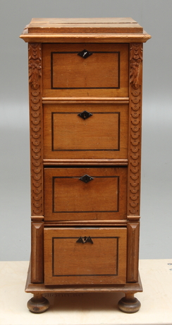 BYRÅ, nyrenässans, 1800-talets slut.