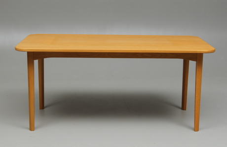 SOFFBORD, Ek, Brickmärkt Carl Malmsten. 1900-talets senare hälft.