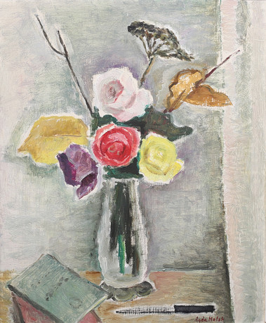 AGDA HOLST (1886-1976). Still life, oil on Board, signed. Art ...