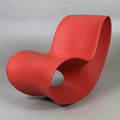 RON ARAD. Rocking chair, plastic, 