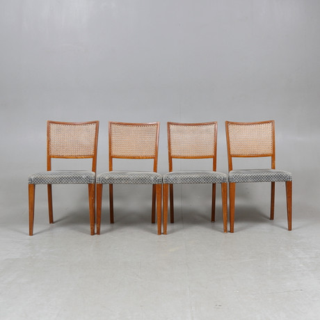 Chairs 4 Pcs 1940s 50s Furniture Armchairs Chairs Auctionet