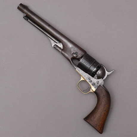 BLOCK REVOLVER, Colt Army model 1860, .44 cal, USA. Weapons & Militaria ...