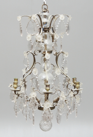 LJUSKRONA, med 6 ljusarmar, Barockstil, 1900-talets första hälft.