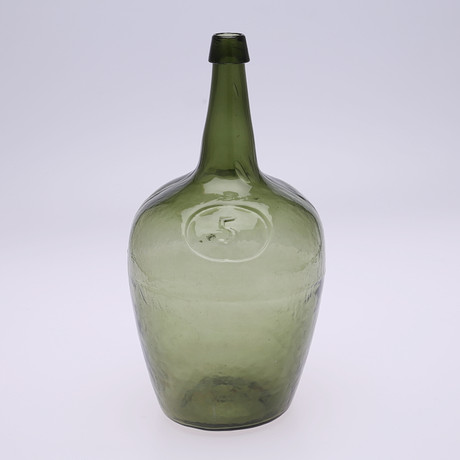 FLASKA/ BUTELJ, 1800-tal. Glas - Övrigt - Auctionet