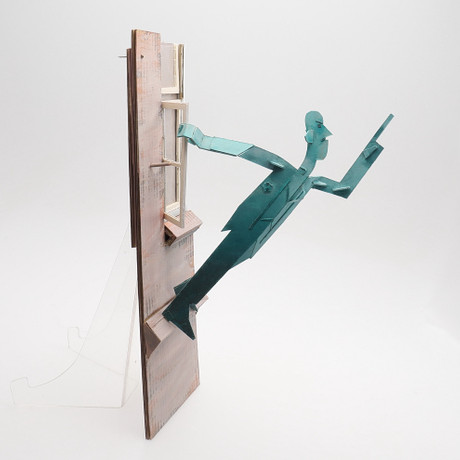 LARS OLSON. WALL SCULPTURE. Art - Sculptures & Bronzes - Auctionet