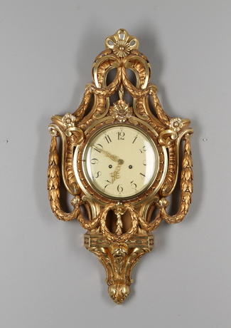 VÄGGPENDYL, gustaviansk stil, 1900-tal.