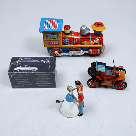 MODERN TOYS steam locomotive Bell Ringer, battery and oldtimer ...