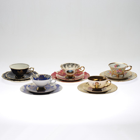 COFFEE SET, 5 pcs., porcelain, Germany, 1900s. Ceramics & Porcelain ...