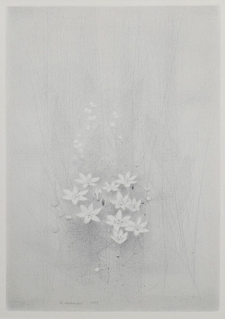 GUNNAR NORRMAN. "June Morning" signed pencil drawing, dated 1965. Art ...