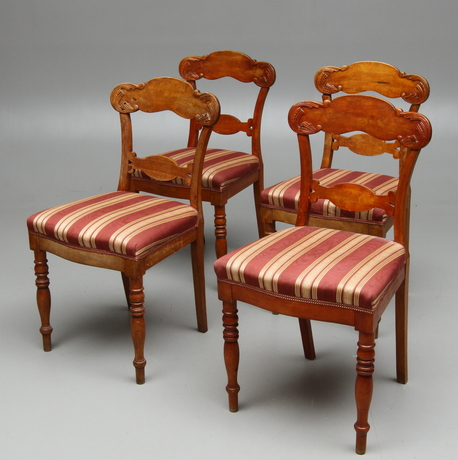 STOLAR 4 st, senempire, 1800-tal.