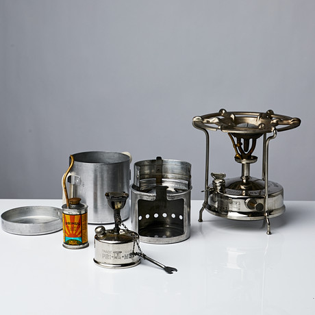 Lampe/cuisinière à Pétrole PRIMUS No 633 B.A.HJORT & CO. Suède - Laiton - Vintage 1900-1940