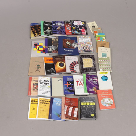BOOKS ON MATHEMATICS, 34 pcs., 1900/2000s. Books, Maps & Manuscripts ...