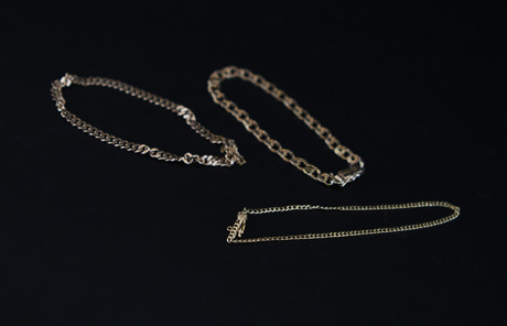 ARMBAND, 3st 18k guld, ca 16,4 gram.