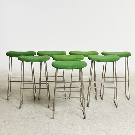 JASPER MORRISON. Stools / bar stools, 8 pcs, 
