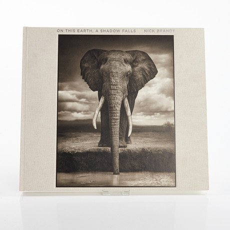 NICK BRANDT, signed photo book, 