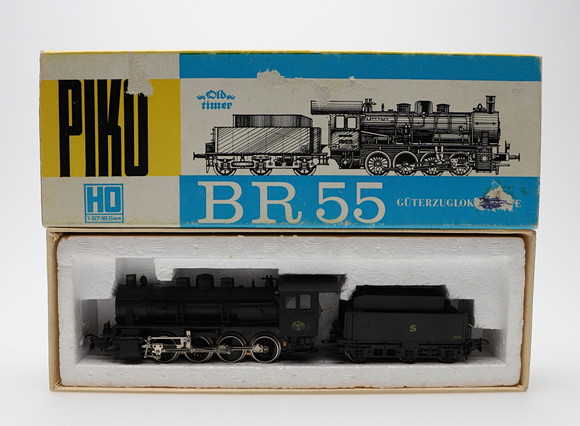 Gützold/Piko H0 - 6315 - Locomotive à vapeur avec wagon