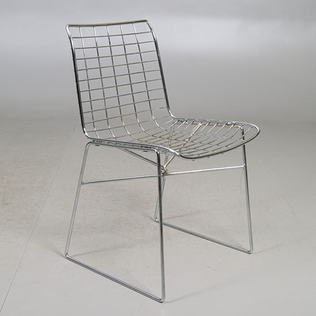 STOL, krom, metall, 19/2000-tal. Möbler - Fåtöljer & Stolar - Auctionet