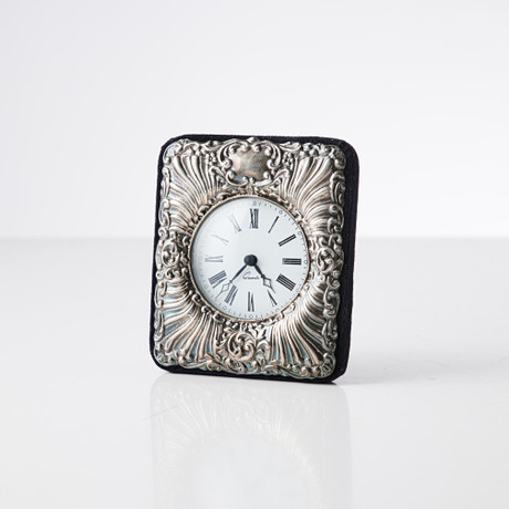 RESEUR, England, mounted in frame with front of sterling silver ...