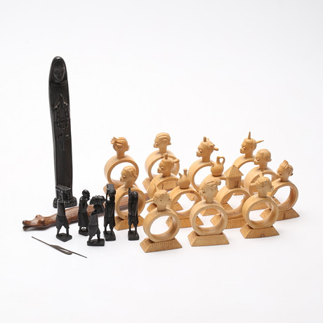 AFRICANS. Tribal art - Auctionet