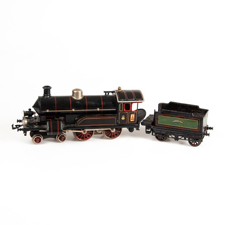 Bing -0- Locomotive noire 020 mécanique... - Lot 36 - Millon in