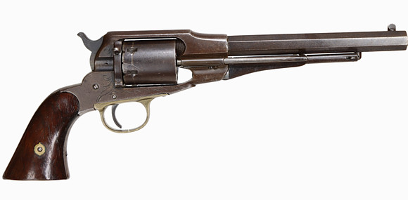 REVOLVER, Single Action, make Remington, model New Model Navy ...