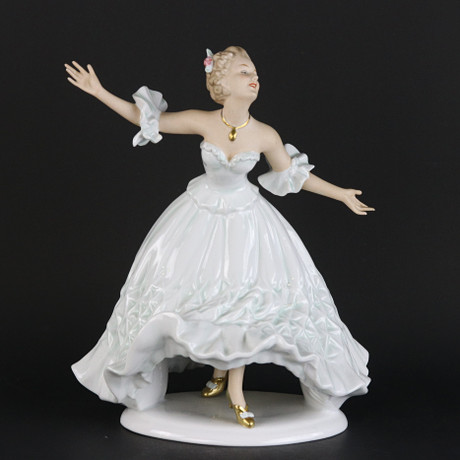 Elanze Designs Ballerina Wasserkugel – Drehende Figur Mit Schwanensee-Musik, Ca. 15,2 Cm Hoch