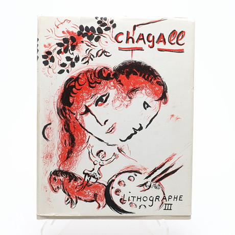 MODERNISM. MARC CHAGALL'S LITHOGRAPHE III WITH TWO ORIGINAL LITHOGRAPHS ...