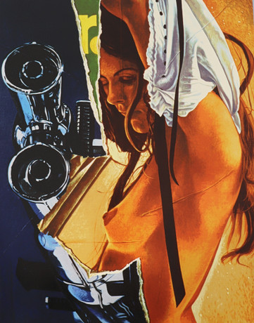FRITZ KÖTHE. Attributed to. Fritz Köthe, Color Serigraph, 'Nude'. Art ...