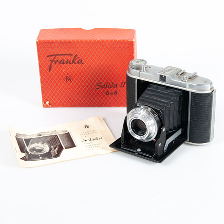 Appareil photo Franka Solida III ancien - Ressourcerie Histoires Sans Fin
