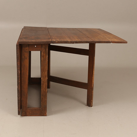SLAG TABLE, folklore, early 19th century. Swedish Folk Art - Furniture ...