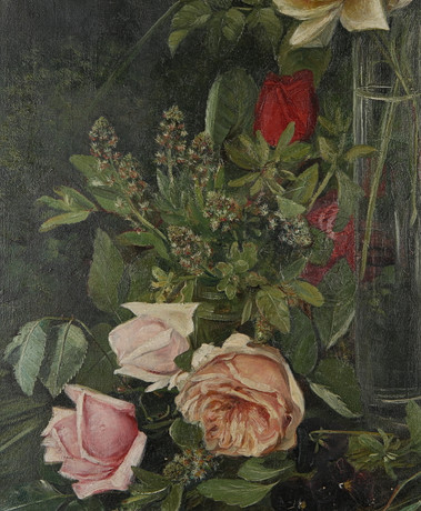 UNKNOWN ARTIST, oil on canvas, signed A Bd, dated 1894. Art - Paintings ...