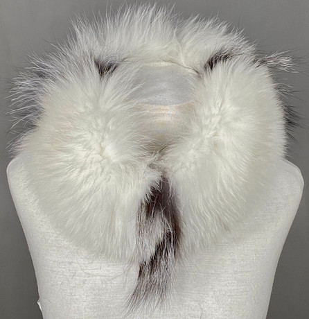 VIT OCH NATURLIG RÄV BUFF. Vintagekläder & Accessoarer - Auctionet