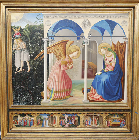 FRA ANGELICO. Efter. Bebådelsen. Konst - Måleri - Auctionet
