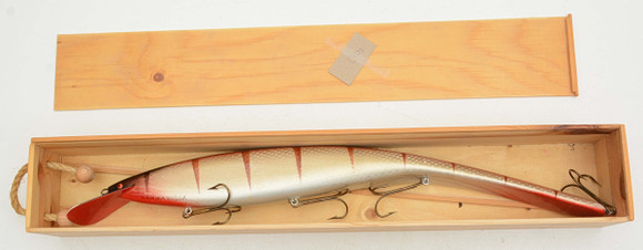 Leurre Vintage Turus Ukko 20cm Avec Boîte D'origine - Pour Pêche Au Carnassier